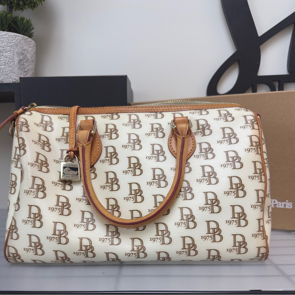 Authentic Dooney & Bourke monogram bag